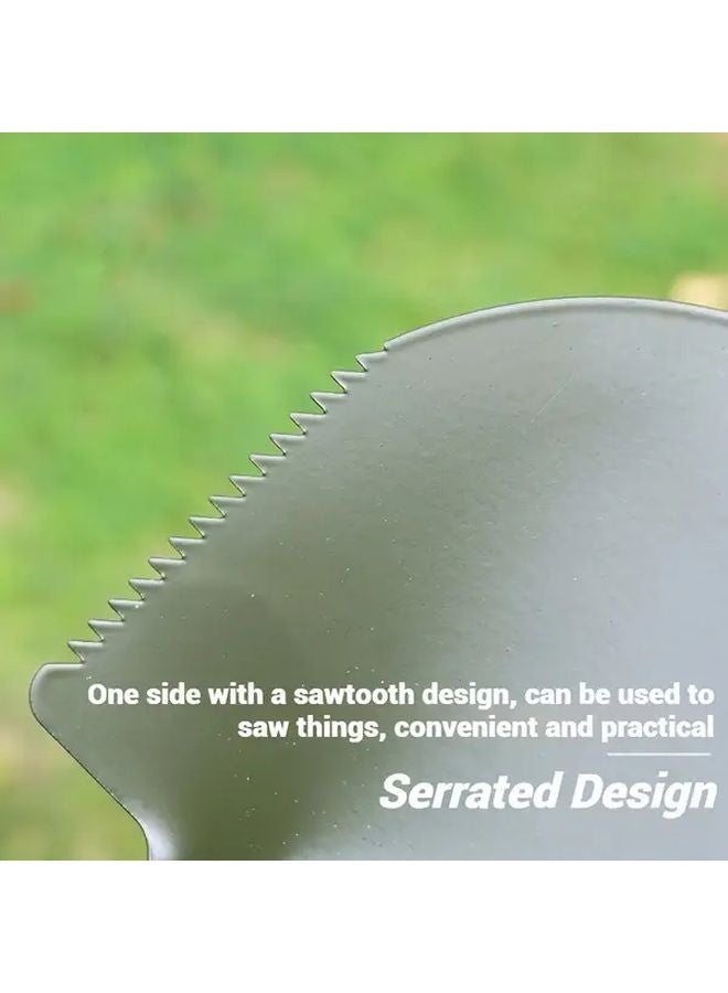 1pc T TOVIA Portable Folding Shovel Heavy Duty Metal Multifunctional Survival Gear - Image 5