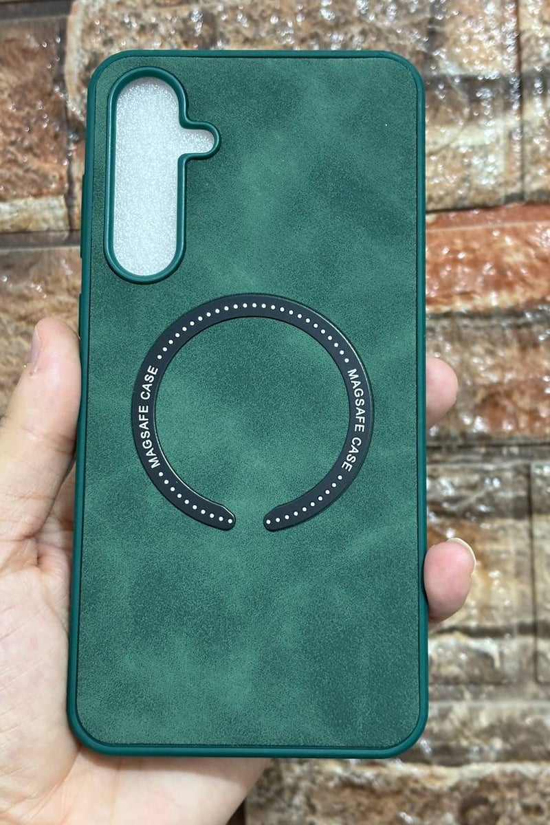 غطاء خلفي MagSafe متوافق مع هاتف Samsung A35