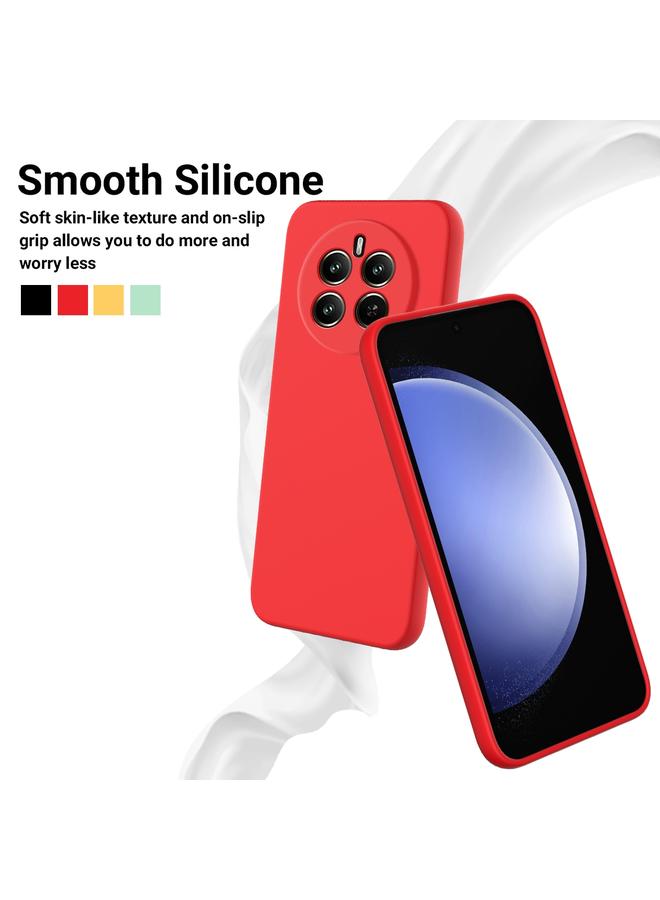 S-TOP Case For Realme P1 Pro Pure Color Liquid Silicone Shockproof Phone Case - Image 4