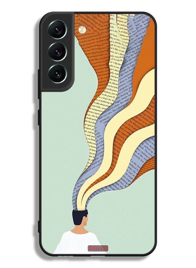 Tolwak Samsung Galaxy S22 5G Protective Case Cover Data In Mind Art - Image 3