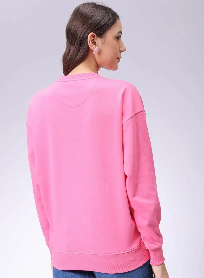 Freehand  Women Boxy Fit Scooby Doo Oversized Sweatshirt for Women | Best Price UAE