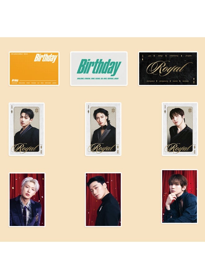 NIBEMINENT 94 Pcs Kpop ATEEZ Birthday Deco Kit Waterproof Stickers, High Definition Printing Bright Colors, Suitable for Laptop Skateboard Luggage Water Bottle Guitar DIY - Image 2