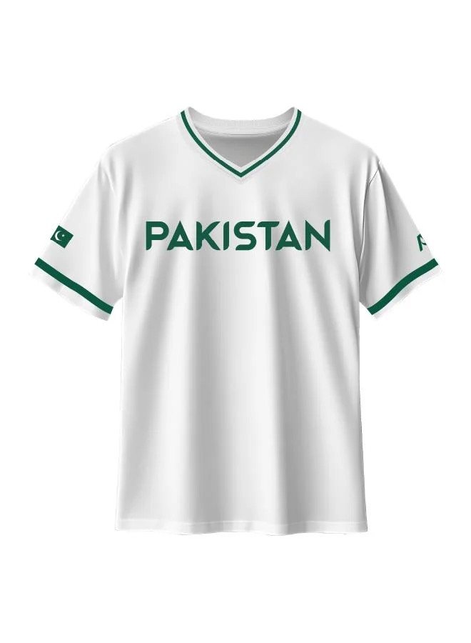 Baseball United Pakistan Baseball National Team Kids' Lifestyle V-Neck Jersey