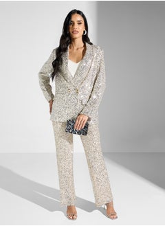Never fully Dressed Sequin Tailored Blazer  - Image 4