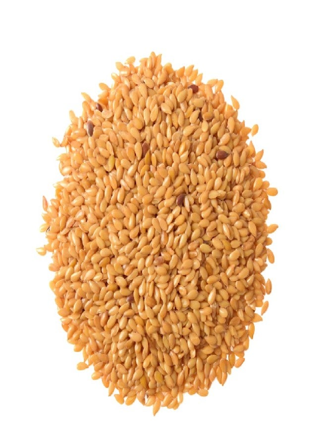 Gerbs Raw Golden Flax Seeds 2 lbs. | No Artificial Additives, Non-GMO, Resealable Bag | Naturally Mild & Nutty Crunch | Top 14 Allergen-Free - Image 1