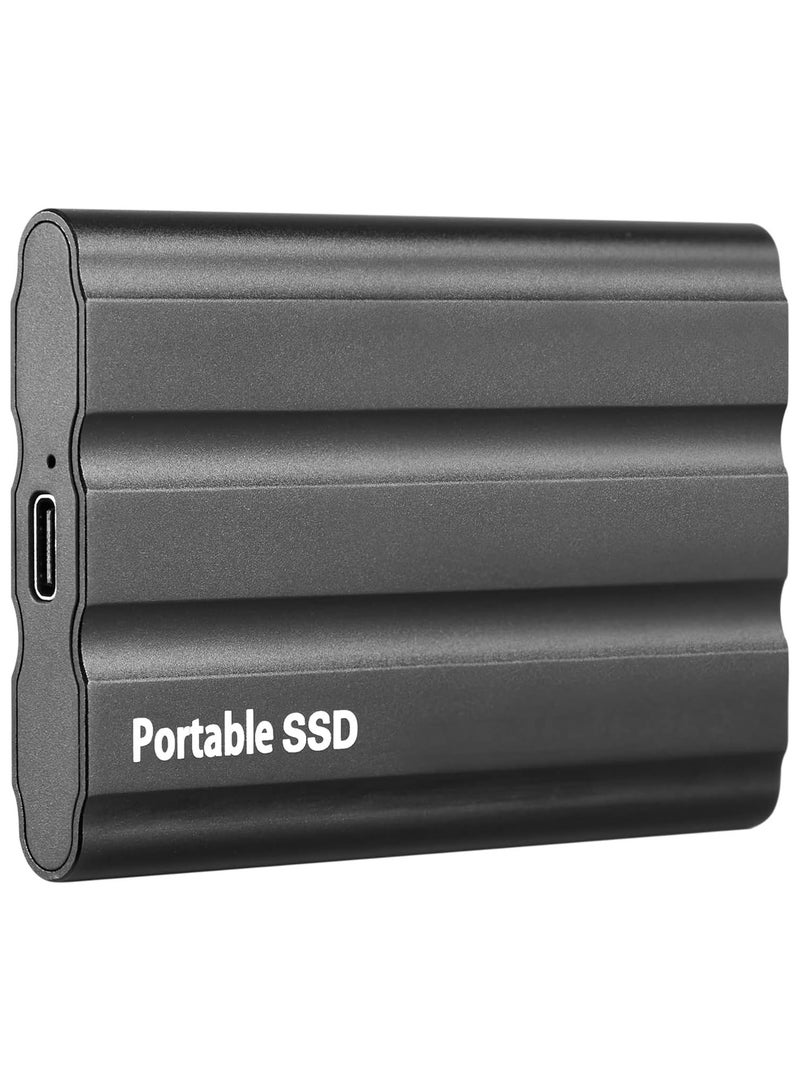 2TB Portabl External Hard Drive Mobile SSD Solid State Drive Portable SSD Hard Drive Slim Storage Drive with USB 3.1 C Port for PC Laptop and Mac - Image 1