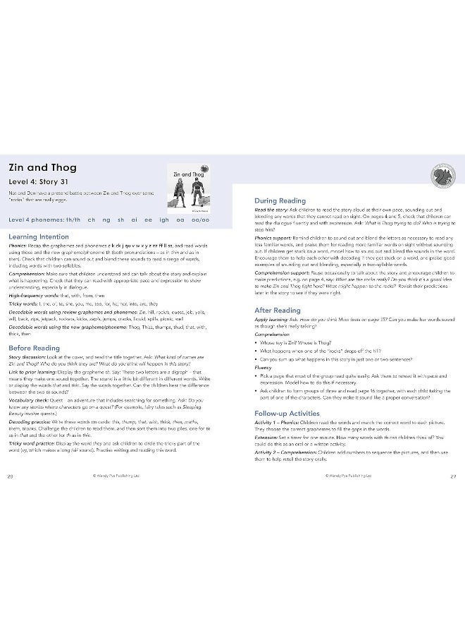 Red Squirrel Phonics Teachers' Book Levels 4-7  - Image 4
