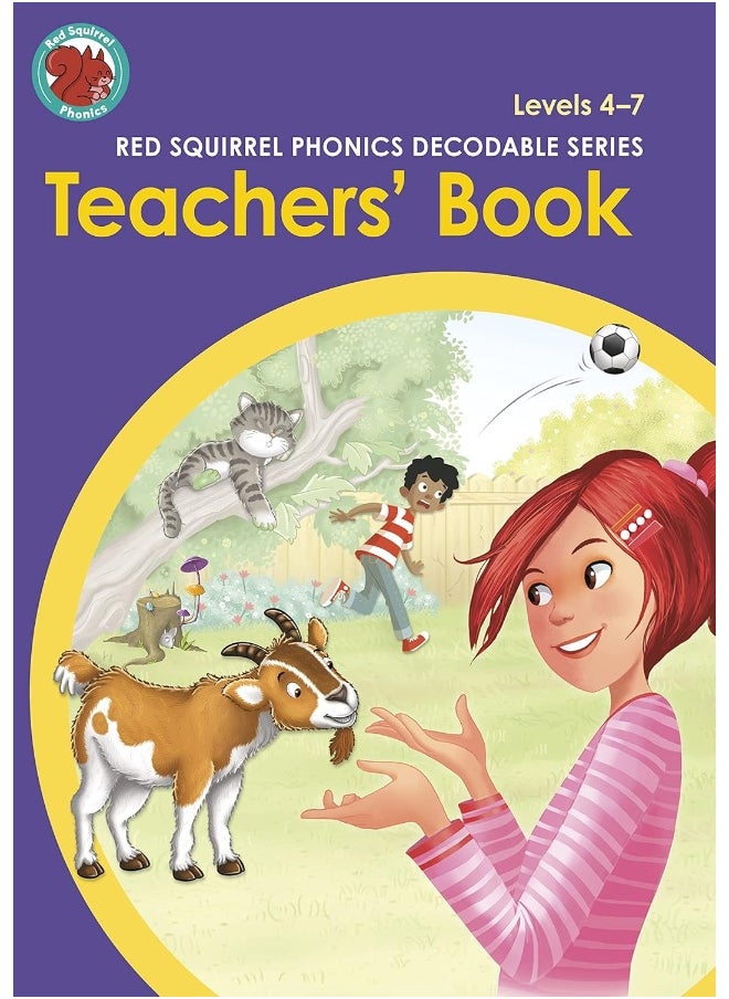 Red Squirrel Phonics Teachers' Book Levels 4-7  - Image 1