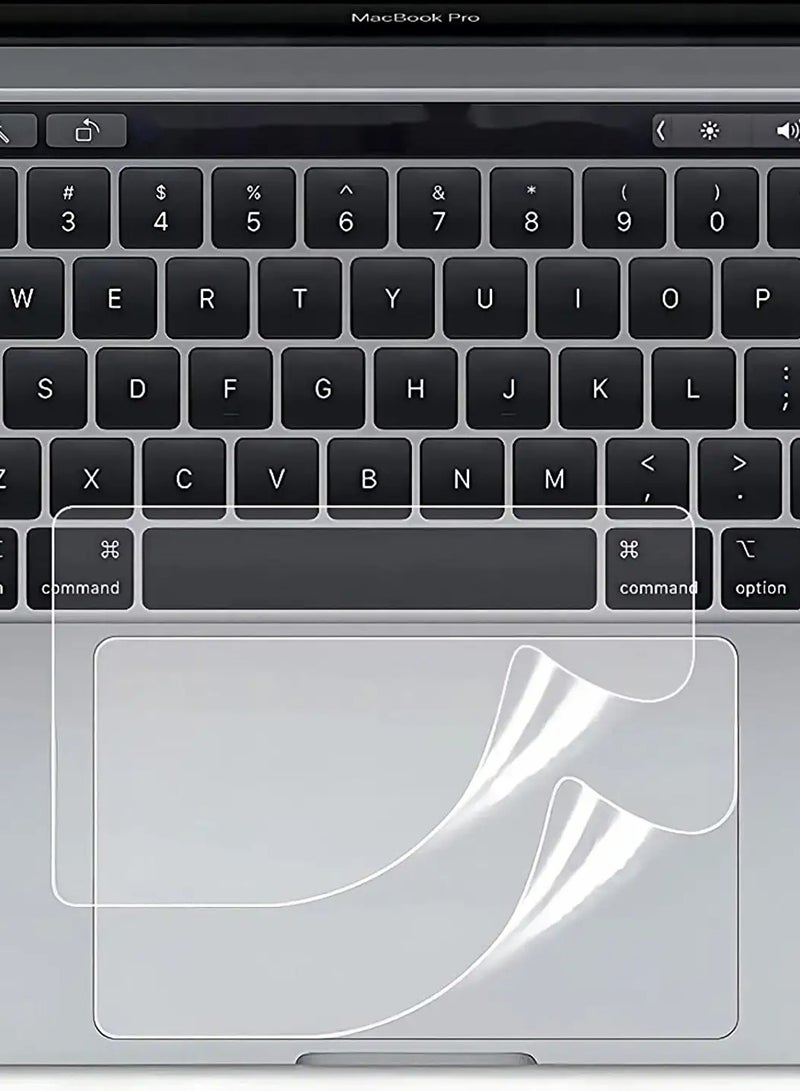 2 Pack MacBook Pro 16 inch 2021--2024 Trackpad Protector Skin,Anti-Scratch Touchpad Cover Compatible Apple Laptop with Touch ID M4 M3 M2 M1 Pro/Max A3403 A3186 A2991 A2780 A2485 - Image 1