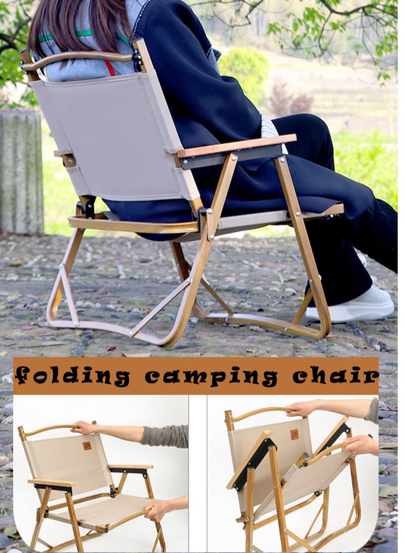 إسكدنيا كرسي التخييم المحمول في الهواء الطلق للطي كرسي التخييم الصيد نزهة كرسي الشاطئ كرسي حديقة كرسي التخييم كرسي خفيفة الظهر كرسي للحديقة شواء الظهر المشي لمسافات طويلة السفر - Image 3