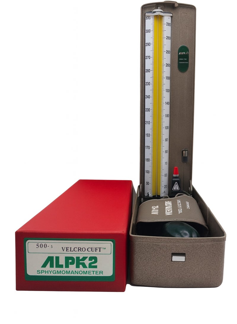 ALPK2 Mercury Sphygmomanometer Manual Blood Pressure Monitor – High Accuracy Medical Device - Image 3