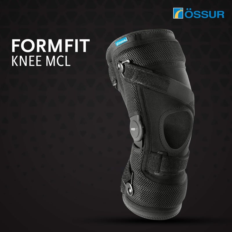 Ossur ssur Formfit Knee MCL Support  Adjustable Compression Brace for Medial Collateral Ligament Men  Women  Orthopedic Solution for Knee Stability Pain Relief and Injury Recovery Right Large - Image 2