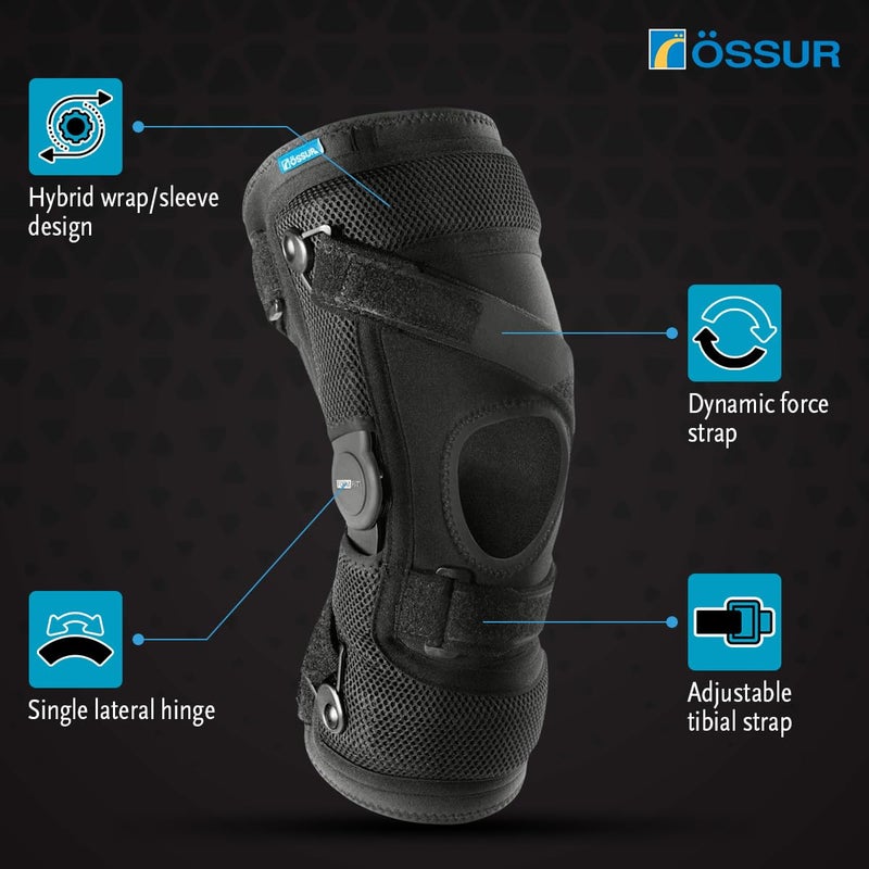Ossur ssur Formfit Knee MCL Support  Adjustable Compression Brace for Medial Collateral Ligament Men  Women  Orthopedic Solution for Knee Stability Pain Relief and Injury Recovery Right Large - Image 3