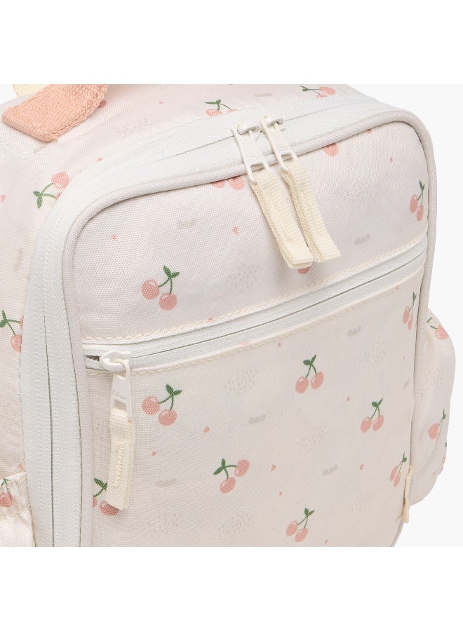 Citron Insulated Cherry Print Lunch Bag for Kids - Image 4
