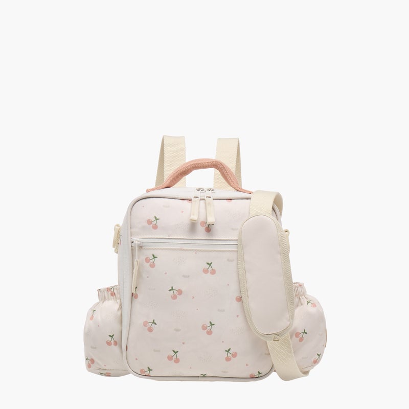 Citron Insulated Cherry Print Lunch Bag for Kids - Image 1