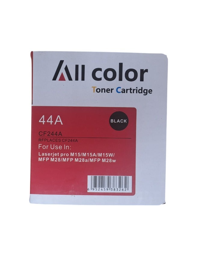 ALL COLOR Compatible Toner Cartridge 44A CF244A for HP LaserJet Pro MFP M28a M28w M29a M29w M31w Pro M14a M14w M15a M16a M16w, Black BK CF 244 244A 244 44A. - Image 2
