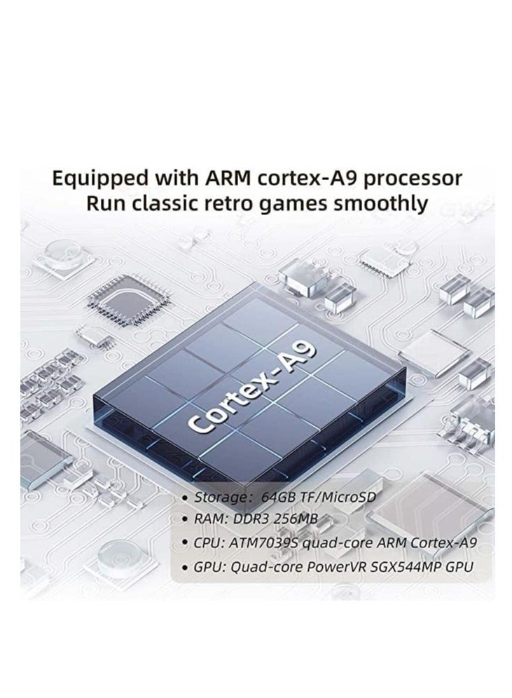 RG35XX Handheld Game Console 3.5 inch IPS Retro Games Consoles Classic Emulator Hand-held Gaming Console Preinstalled Hand Held Video Games System 64GB - Image 5