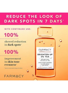 FARMACY 3% Txa Brightening Toner For Face Powerful Dark Spot Corrector & Face Toner With Azelaic Acid & Pha 120Ml  - Image 3