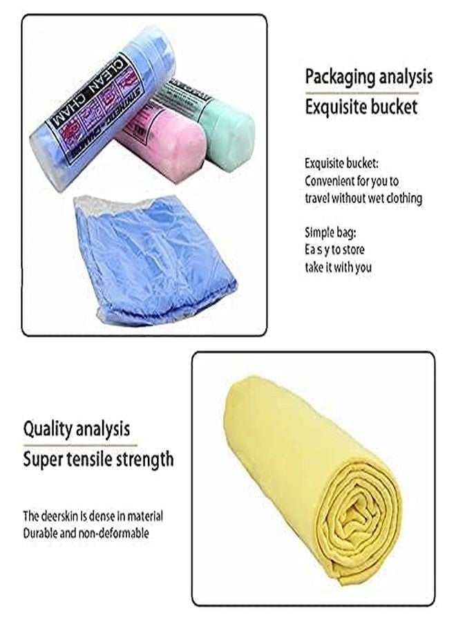 D&C PAWS Super Absorbent Shammy Dog Towel Quick Dry Eco Friendly Dog Bath Towel Soft Pet Shower Towel Cat Grooming Towel (Pack of 1) - Image 4