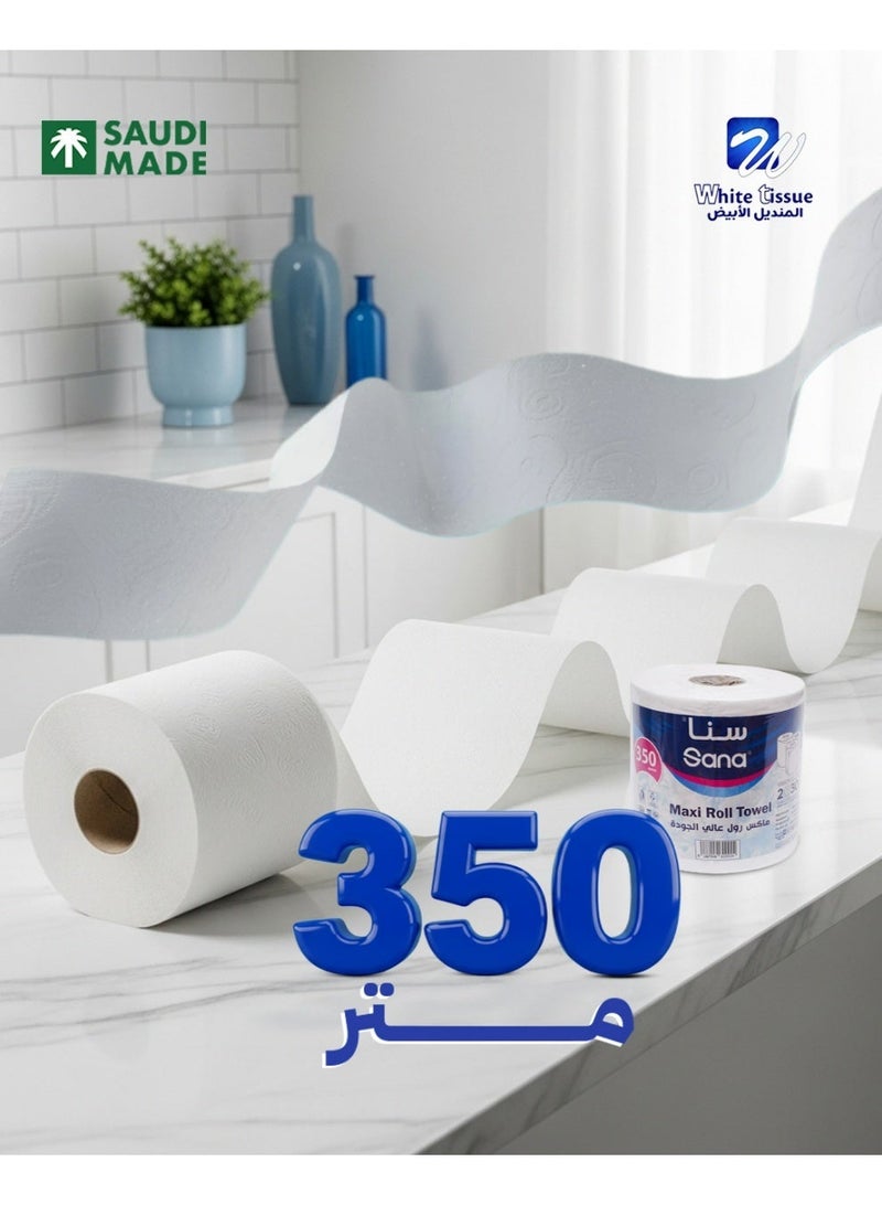 سانا سنا ماكس رول – 350 متر × 6 رولات - Image 3