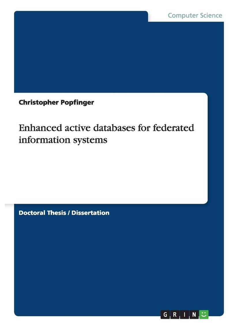 Enhanced active databases for federated information systems 
