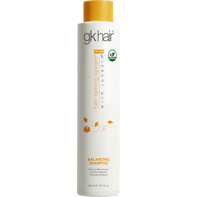 GK HAIR Balancing Shampoo Cleanses and Removes Buildup with Keratin Treatment For Oily Control Flaky Itchy Dry Scalp Thinning nourishing Hair Sulfate Free Women and Men â€“ 10.1 Ounce - Image 1