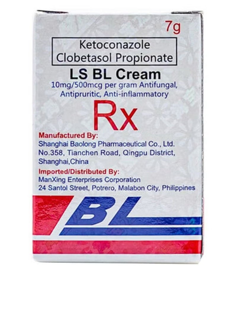 LS BL cream ketoconazole clobetasol propionate 