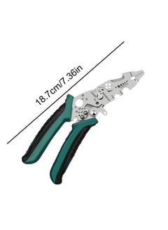 Generic Wire Stripper Cutter, Multi-Function Wire Stripping Tool, Professional Handle Design Wire Cutter, Universal Wire Cutters and Crimping Tool, Multifunctional Electrician Pliers for Crimping, Cutting  - Image 2