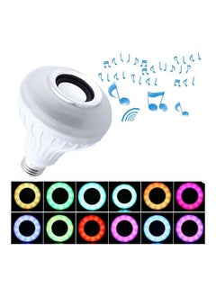 NIBEMINENT 12W RGB Colorful Music LED Bulb With Remote Control White 14X10.00X10.00cm  - Image 3