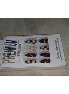 Generic Artificial nails for installation - women's decorations - 12 pieces  - Image 3