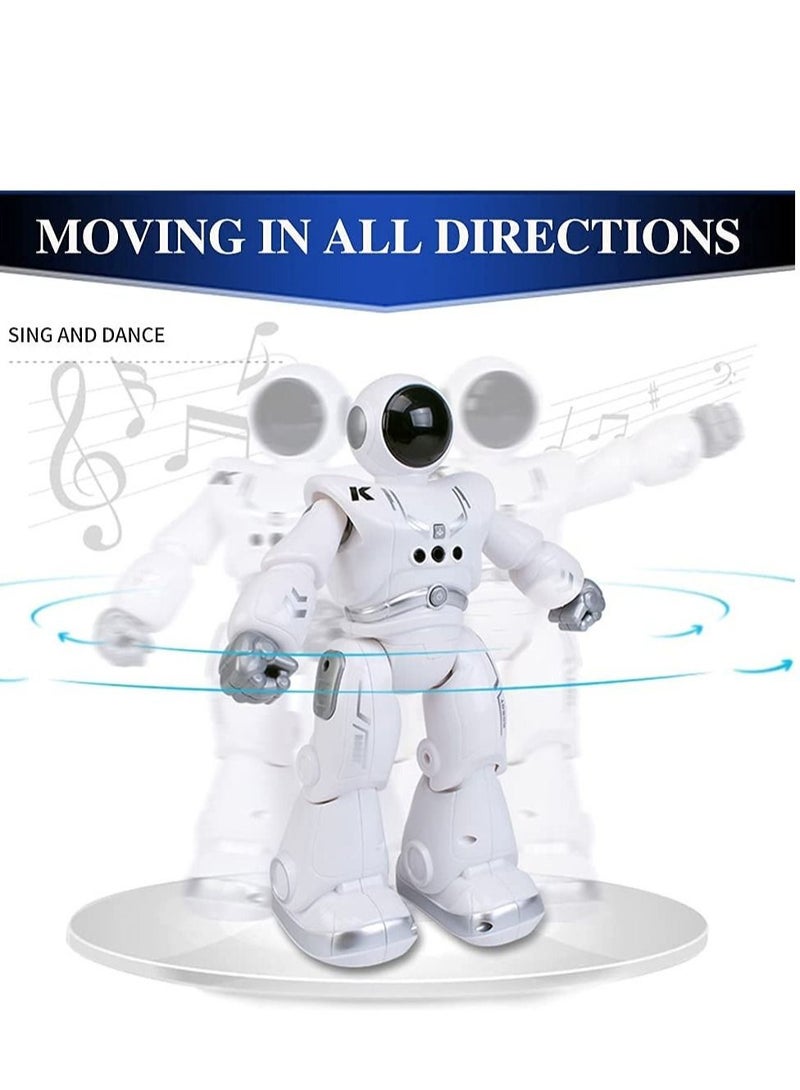 Excefore لعبة روبوت للأطفال، روبوت راقص ذكي، لعبة روبوت للتحكم بالإيماءات RC، 90 دقيقة من عمر البطارية مع تحذير انخفاض البطارية، هدية عيد ميلاد للأولاد والبنات - Image 4