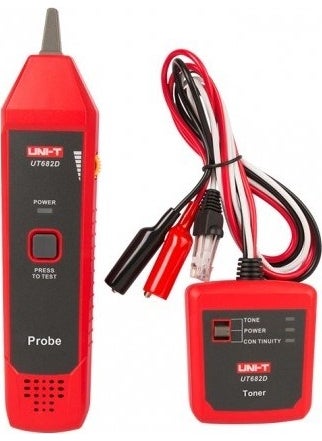 Cable Finder and Tester Consists of a Transmitter and a Receiver Cable Test Finder Bili Bili Unıt Ut 682D
