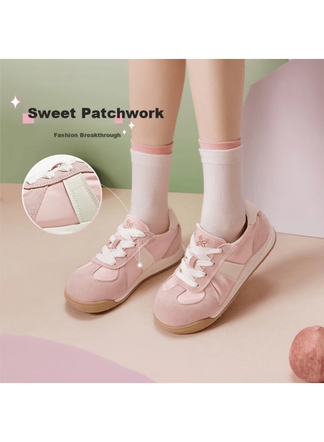 Basto 25 Autumn Mall Ballet Training Shoes Thick Sole Women's Casual Shoes D3165cm5 Pink/white 38 - Image 2