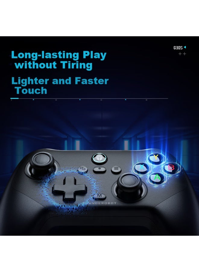 ThundeRobot Thor's Hammer G30s Compeive Edition Wireless Gaming Controller - Compatible With Xbox/pc/mobile/switch/tv/steam/bluetooth/ns/genshin Impact - Dual Shadow White Colorway - Image 5