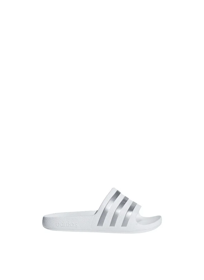 اديداس اوريجينالز adidas Adilette Aqua K White Sportwear Sandals/Slippers 10K