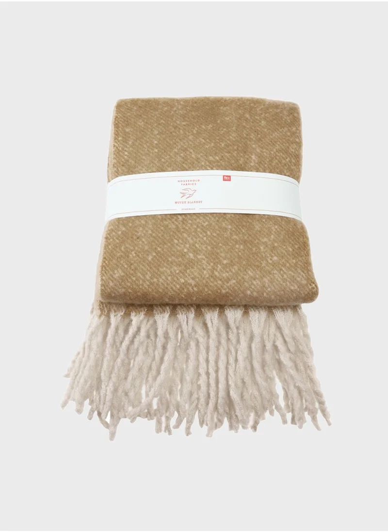 Rex London Ultra Soft Woven Blanket
