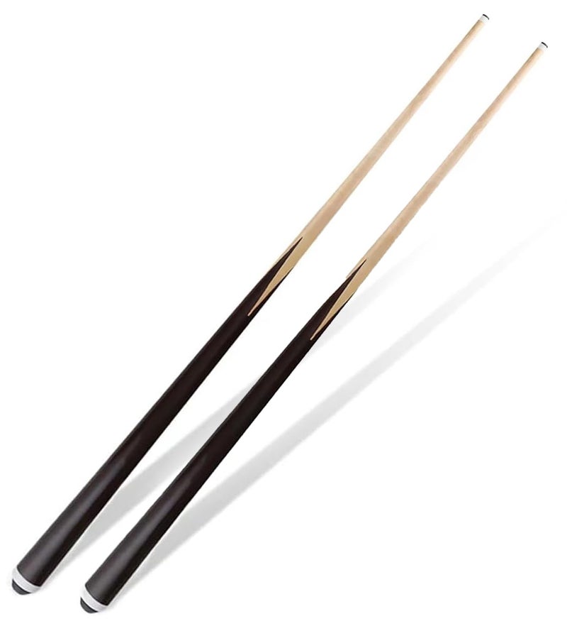 JEPNJPU Pool Cue Sticks 36inch 42inch 48inch 52inch 58inch Set of 2 or 4,Pool Cue with 13mm Leather Tip for Adults, Beginners,2-Piece Designï¼Œ(14oz to 20oz Weight Options) - Image 1