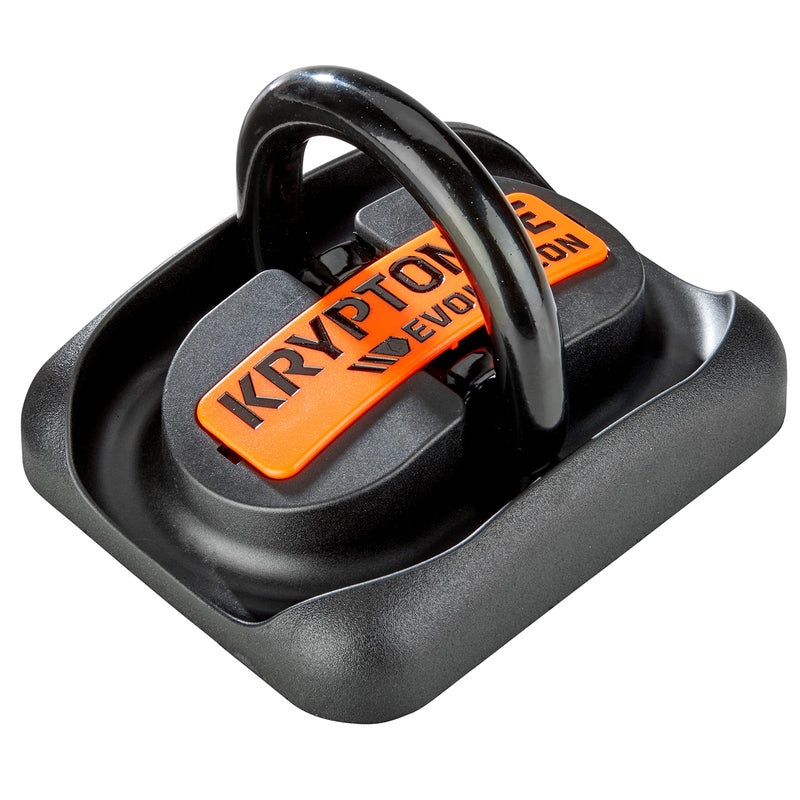 Kryptonite Evolution Ground Anchor  High Security Anti Theft Floor Or Wall Anchor For Motorcycle Bike E-Bikes  Heavy-Duty Hardened Steel Swing Shackle Black - Image 1