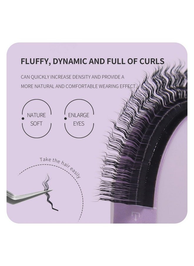 ANNAFRIS ANNAFRIS Eyelash Extensions Individual Lashes Wool Curl Eyelashes Classic Eyelash Extension Professional (0.07 8-15mm)  - Image 3