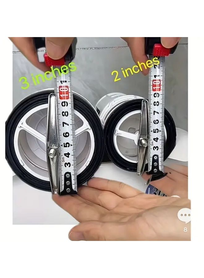 Dual Flush Toilet Valve 3 Inch Adjustable Height 7 8 10 Inches For 65 75mm 85mm Drain Holes - Image 4