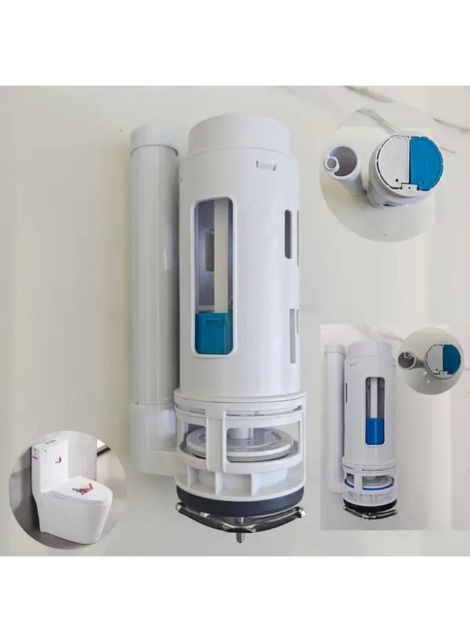 Dual Flush Toilet Valve 3 Inch Adjustable Height 7 8 10 Inches For 65 75mm 85mm Drain Holes - Image 5