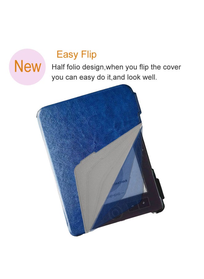 Generic - Digma K1 S683G Ebook Reader Smart Cover Protective Case Leather Flip Style European And American Style Customizable Brand-Color:Deep Pink-Applicable Model:digma E63s E63sdg R63s R63sdg - Image 1