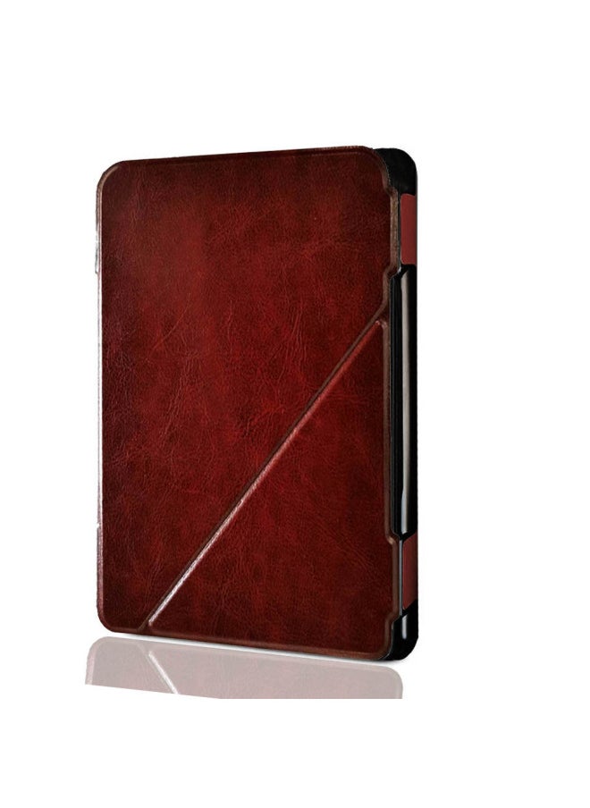 Generic - Digma K1 S683G Ebook Reader Smart Cover Protective Case Leather Flip Style European And American Style Customizable Brand-Color:Deep Pink-Applicable Model:digma E63s E63sdg R63s R63sdg - Image 1