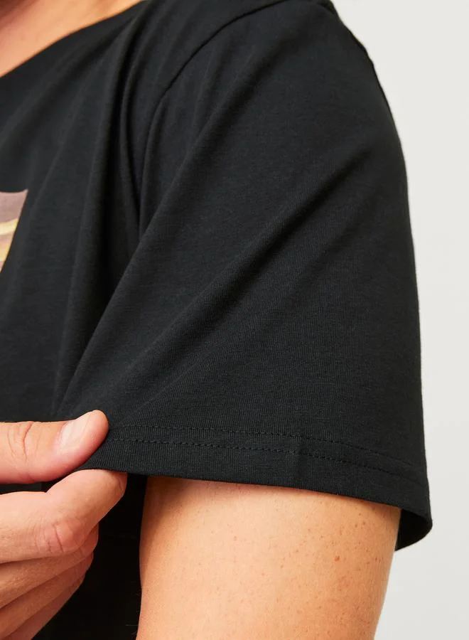JACK & JONES Photo Print Crew Neck T-Shirt