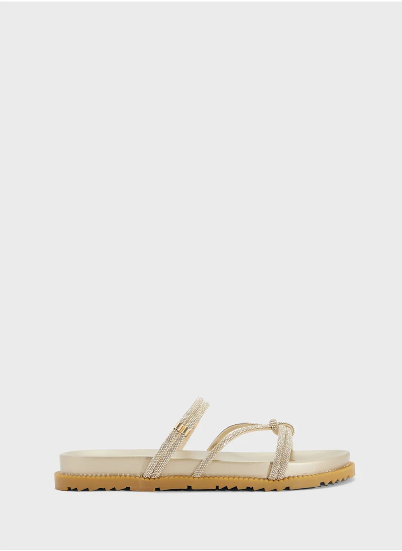 جينجر Sparkly Casual Sandal