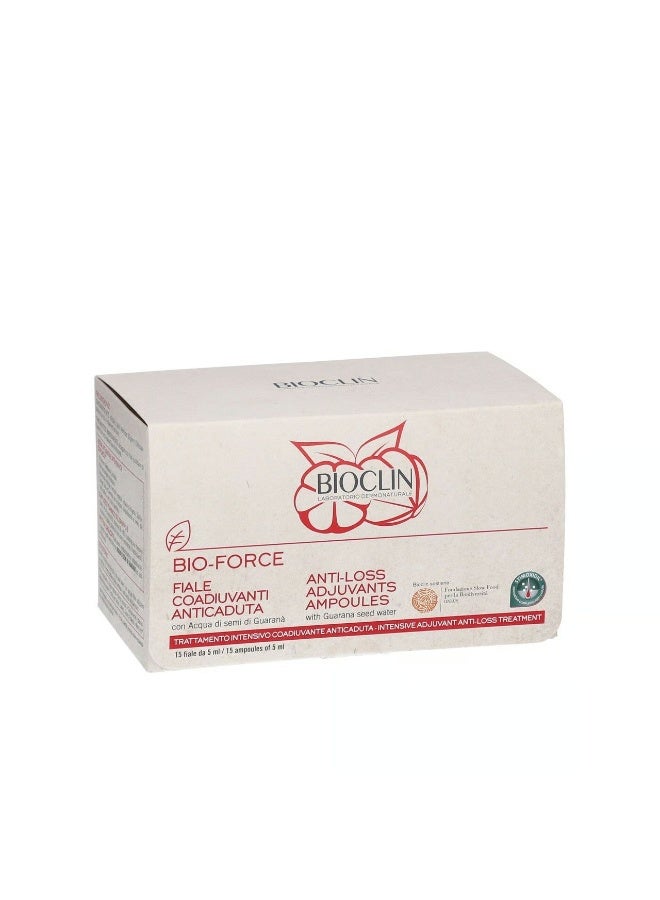 Bioclin Bio-Force Anti-Loss Adjuvants Ampoules 15x5ml - Image 1