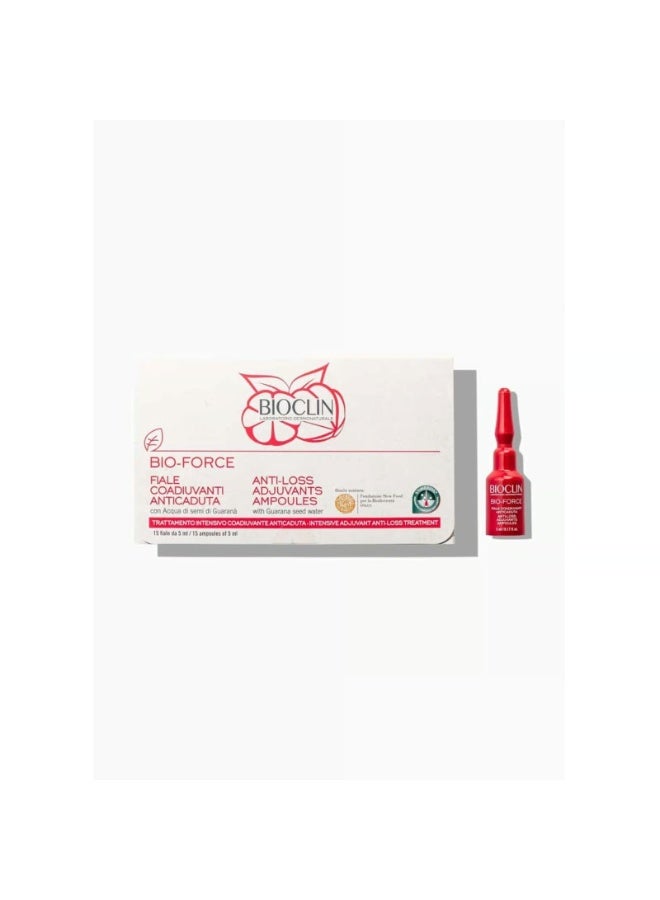 Bioclin Bio-Force Anti-Loss Adjuvants Ampoules 15x5ml - Image 3