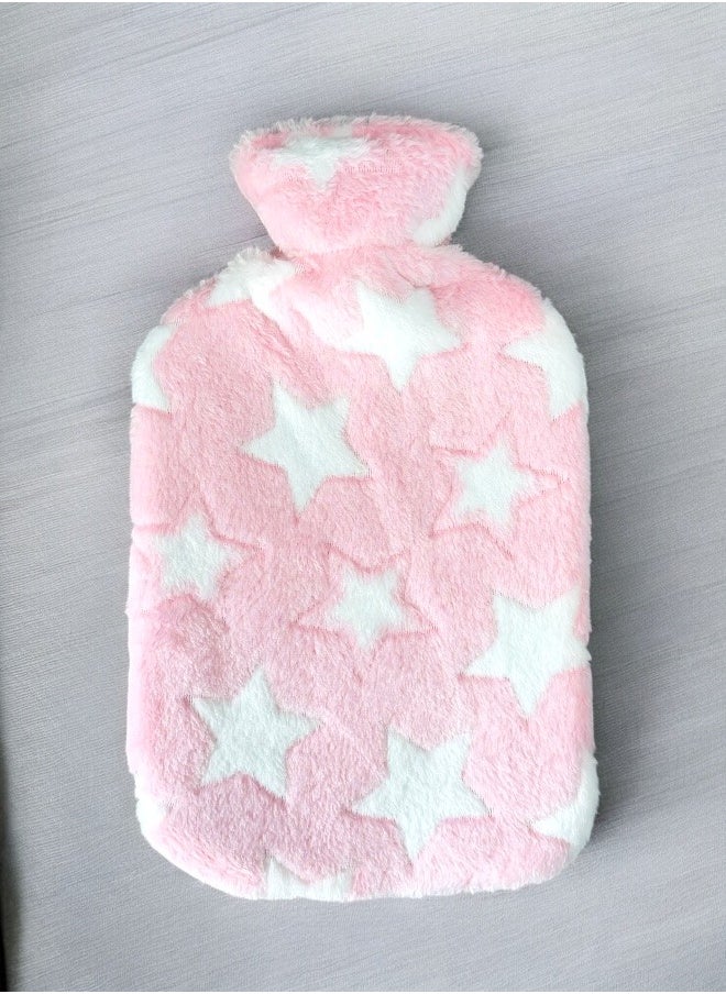 Lifenpure - Hot Water Bottle Bag With Faux Fur Cover - Image 1