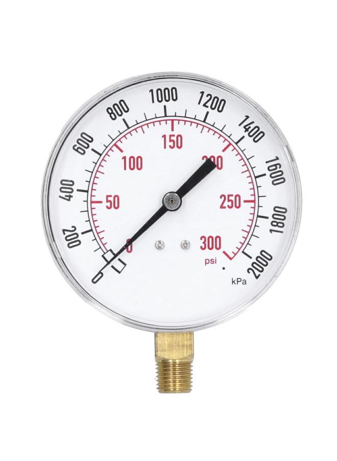Thoraya 0‑2000kpa 0‑300psi Double Scale Vacuum Manometer Mini Dial Pressure Gauge Measurement Tool  - Image 2