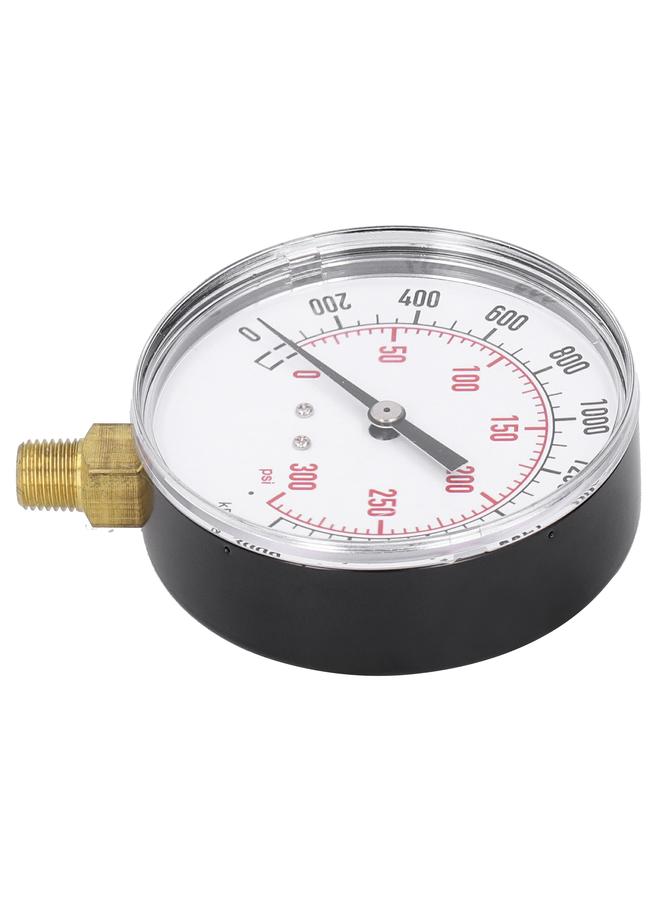 0‑2000kpa 0‑300psi Double Scale Vacuum Manometer Mini Dial Pressure Gauge Measurement Tool